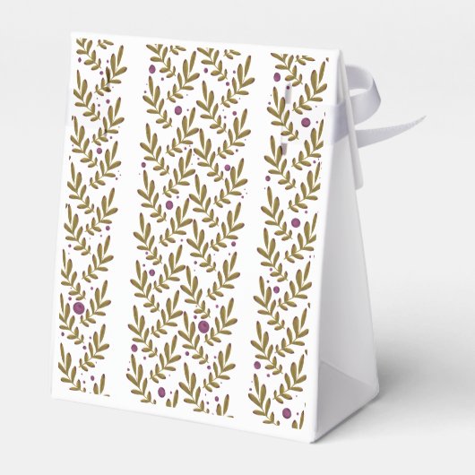 Herbstlaub Gefallen Box-Set Geschenkschachtel (Rückseite)