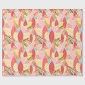 Herbstlaub Geschenkpapier (Flach)