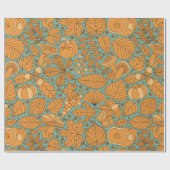 Herbstlaub Geschenkpapier (Flach)
