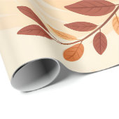 Herbstlaub Geschenkpapier (Rolleneckpunkt)