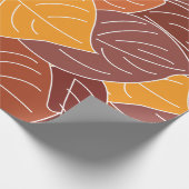 Herbstlaub Geschenkpapier (Ecke)
