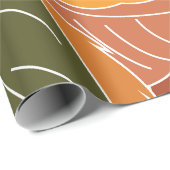 Herbstlaub Geschenkpapier (Rolleneckpunkt)