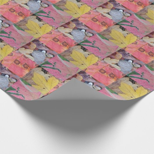 Herbstlaub Geschenkpapier (Ecke)