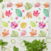 Herbstlaub Geschirrtuch (Gefaltet)