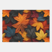 Herbstlaub Gift Wrap - Feiern Sie die Schönheit de Geschenkpapier Set (Vorderseite 2)