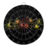 Herbstlaub-Glühen Dartscheibe (vorne)