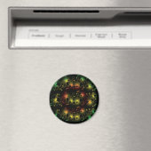Herbstlaub-Glühen Magnet (In Situ (Geschirrspüler))