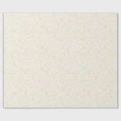 Herbstlaub Goldenes Weizen - Neutral Geschenkpapier (Flach)