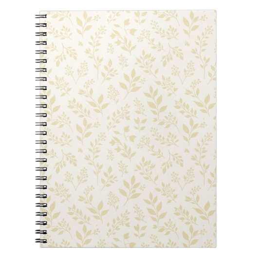 Herbstlaub Goldenes Weizen - Neutral Notizblock (Vorderseite)