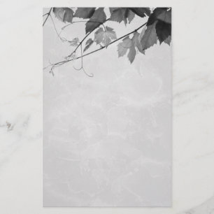 Herbstlaub-gotisches Briefpapier