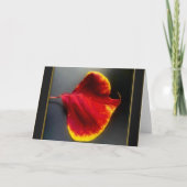 Herbstlaub Grußkarte Karte (Vorderseite)