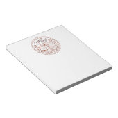 Herbstlaub Herbst-Natur-Notepad Notizblock (angewinkelt)