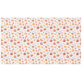 Herbstlaub Herbst Terracotta Brown Boho Muster Tischdecke (Vorderseite (Horizontal))