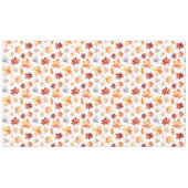 Herbstlaub Herbst Terracotta Brown Boho Muster Tischdecke (Vorderseite (Horizontal))