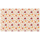Herbstlaub Herbst Terracotta Brown Boho Muster Tischdecke (Vorderseite (Horizontal))