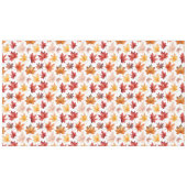 Herbstlaub Herbst Terracotta Brown Boho Muster Tischdecke (Vorderseite (Horizontal))