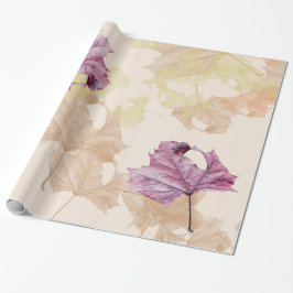 "Herbstlaub" Herbst VERPACKUNGS-PAPIER Geschenkpapier