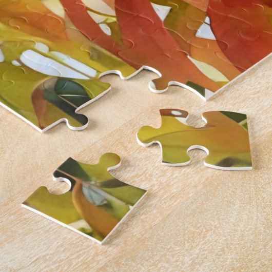 Herbstlaub Herbstfarben Russel Puzzle (Seite)