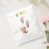 Herbstlaub Herbsthochzeit vielen Dank Geschenktütchen (Versiegelt)