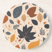 Herbstlaub Herbstmapfelleaf Sandstone Untersetzer (Vorne)