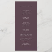 Herbstlaub Herbstpflaume Programm (Rückseite)