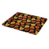 Herbstlaub Herbstsaison Erntedank Halloween Schneidebrett (Ecke)