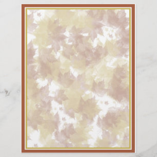 Herbstlaub Hintergrund Flyer