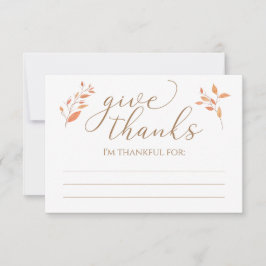 Herbstlaub Ich bin dankbar für dankbaren Erntedank