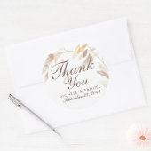 Herbstlaub im Herbst Danke, dass Sie Stickers bevo (Umschlag)