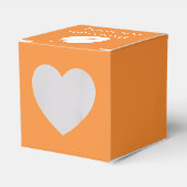 Herbstlaub in Orange Gevor Box Geschenkschachtel (Vorderseite)