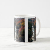Herbstlaub in Queechee Schlucht, Queechee, Kaffeetasse (VorderseiteRechts)