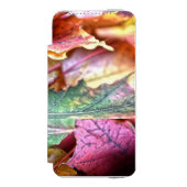 Herbstlaub incipio iPhone Geldbeutel-Hülle (Folio Vorderseite)