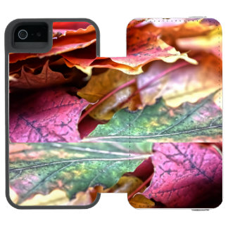 Herbstlaub  incipio watson™ iPhone 5 geldbörsen hülle