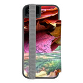 Herbstlaub incipio iPhone Geldbeutel-Hülle (Folio Rückseite)