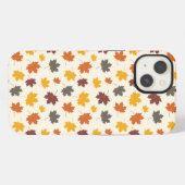 Herbstlaub iPhone Hülle (Rückseite (Horizontal))