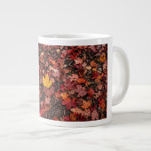 Herbstlaub  Jumbo-Tasse (Vorderseite Rechts)
