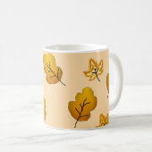 Herbstlaub Kaffeetasse (VorderseiteRechts)