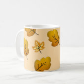 Herbstlaub Kaffeetasse (Vorderseite Links)