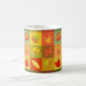 Herbstlaub Kaffeetasse (Mittel)