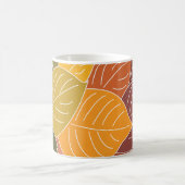 Herbstlaub Kaffeetasse (Mittel)