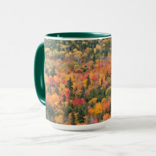 Herbstlaub Keweenaw-Halbinsel, Michigan Tasse