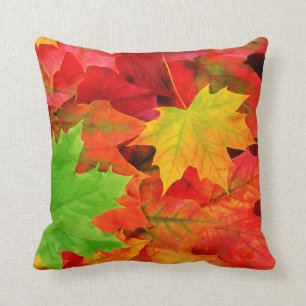 Herbstlaub Kissen