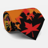 Herbstlaub Krawatte (Gerollt)