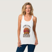 Herbstlaub Kürbisse Bitte Halloween Fledermäuse Bä Tank Top (Vorderseite Vollansicht)