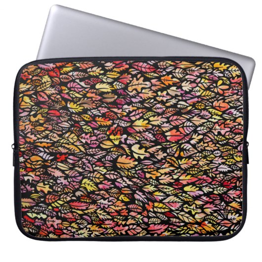 Herbstlaub Laptopschutzhülle (Vorderseite)
