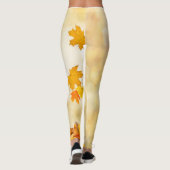 Herbstlaub Leggings (Rückseite)