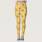 Herbstlaub Leggings (Vorderseite)