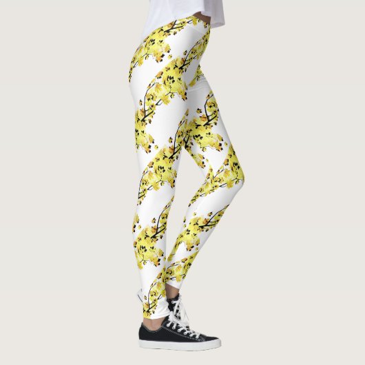 Herbstlaub Leggings (Rechts)