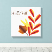 Herbstlaub Leinwand Kunst (Insitu (Holzboden))