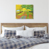 Herbstlaub Leinwanddruck (Insitu (Schlafzimmer))